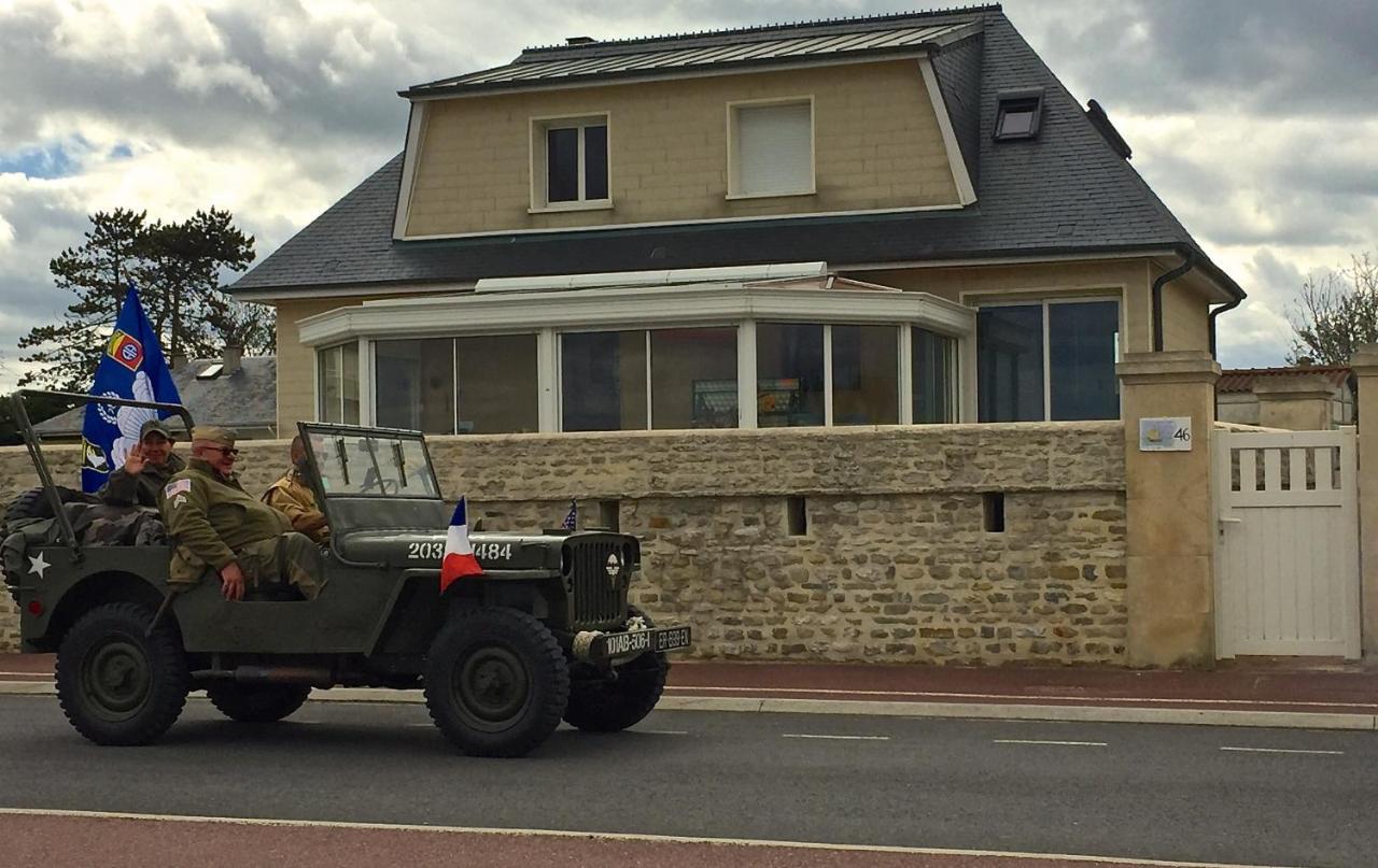 Villa Lumineuse En Front De Mer - Gold Beach Asnelles Eksteriør bilde