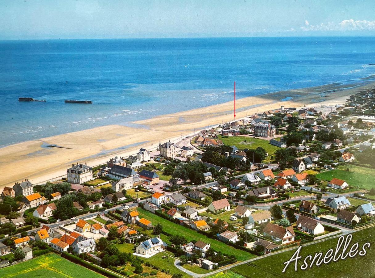Villa Lumineuse En Front De Mer - Gold Beach Asnelles Eksteriør bilde