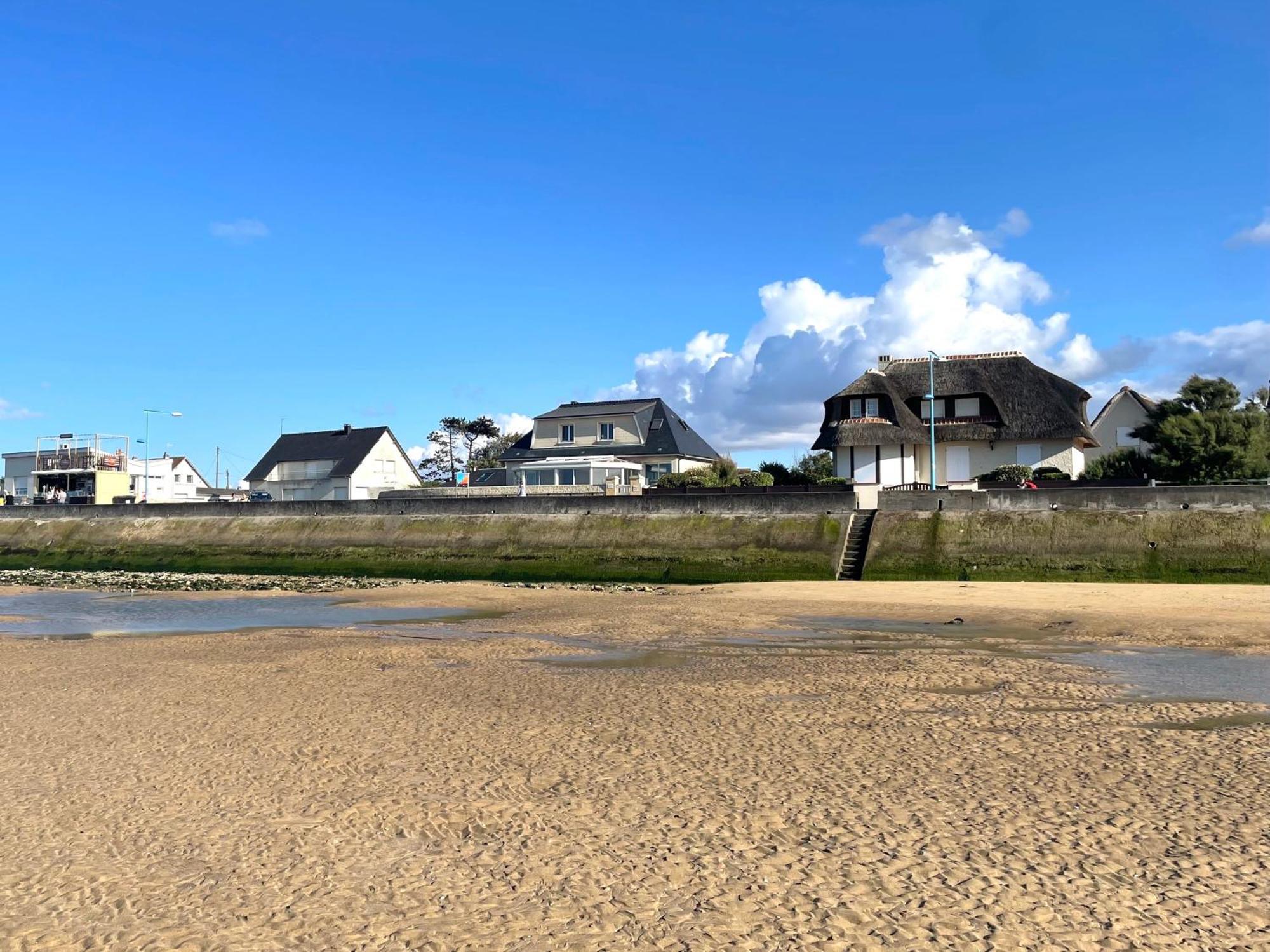 Villa Lumineuse En Front De Mer - Gold Beach Asnelles Eksteriør bilde